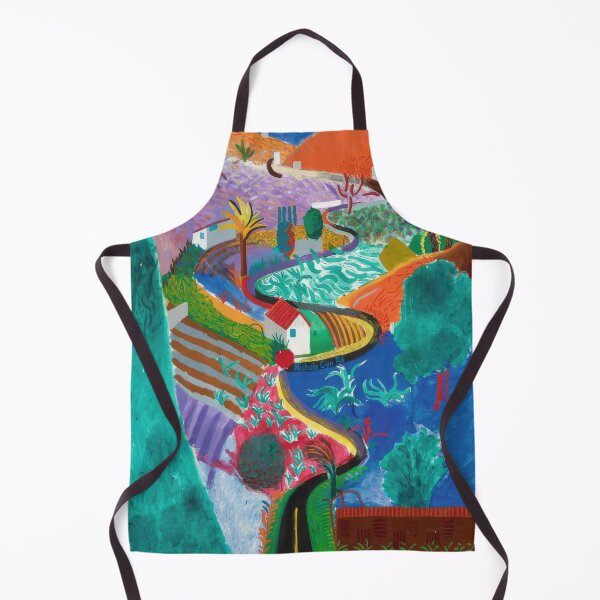 Item preview, David Hockney abstract, David Hockney art, David Hockney artist, David Hockney artwork, David Hockney beach, David Hockney blue, David Hockney brushstrokes, David Hockney canvas designed and sold by EmmieHart.