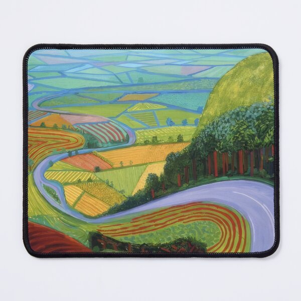 Item preview, David Hockney abstract, David Hockney art, David Hockney artist, David Hockney artwork, David Hockney beach, David Hockney blue, David Hockney brushstrokes, David Hockney canvas designed and sold by EmmieHart.