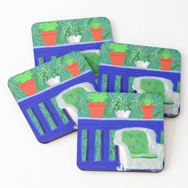 Item preview, David Hockney abstract, David Hockney art, David Hockney artist, David Hockney artwork, David Hockney beach, David Hockney blue, David Hockney brushstrokes, David Hockney canvas designed and sold by EmmieHart.