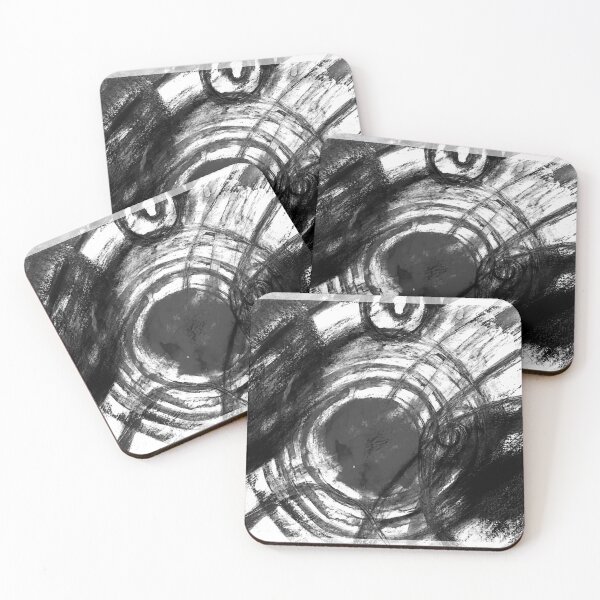 Item preview, Living Wheels of the Prophet Ezekiel/bw designed and sold by Marzena Salwowska.