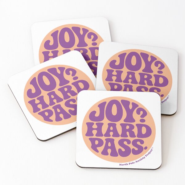Item preview, Joy? Hard Pass. – Retro Groovy Anti-Holiday Mood designed and sold by Tattee.