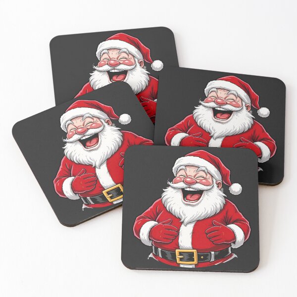Item preview, Laughing Santa | Jolly Belly Shake designed and sold by ColorSplash123.