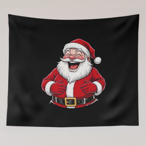 Item preview, Laughing Santa | Jolly Belly Shake designed and sold by ColorSplash123.