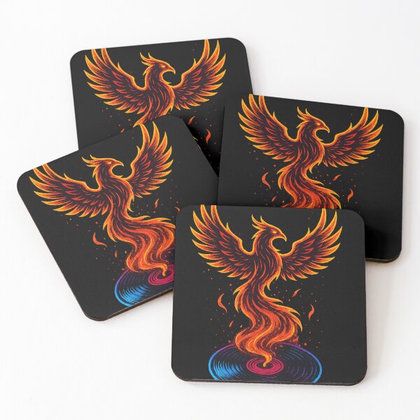 Item preview, Phoenix Rising From Vinyl Fire designed and sold by Svenniibee.