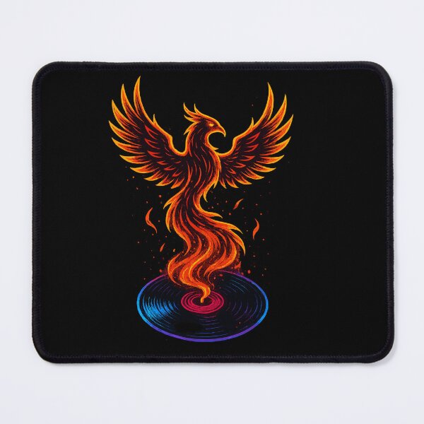 Item preview, Phoenix Rising From Vinyl Fire designed and sold by Svenniibee.