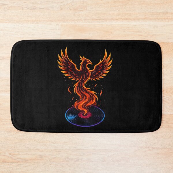 Item preview, Phoenix Rising From Vinyl Fire designed and sold by Svenniibee.