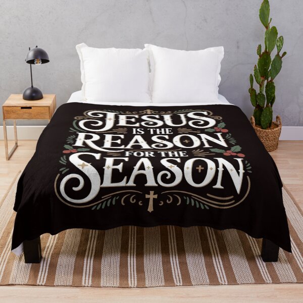 Item preview, Christmas Tree The Season The Reason – Jesus Cross Christmas Theme designed and sold by Redgiant87x.