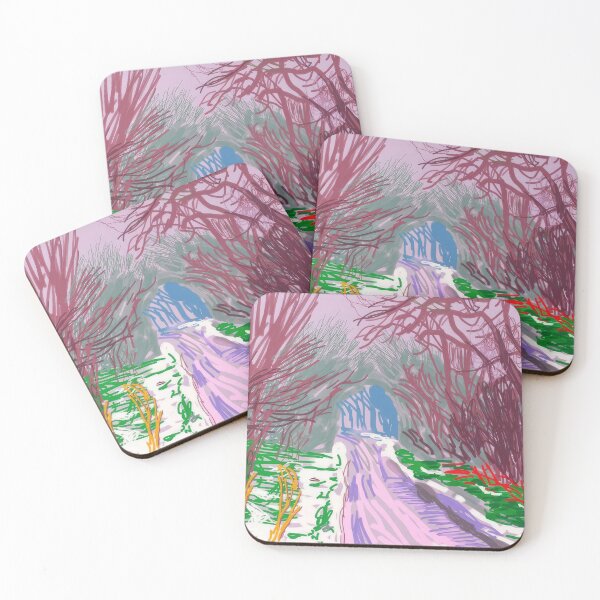 Item preview, David Hockney abstract, David Hockney art, David Hockney artist, David Hockney artwork, David Hockney beach, David Hockney blue, David Hockney brushstrokes, David Hockney canvas designed and sold by EmmieHart.