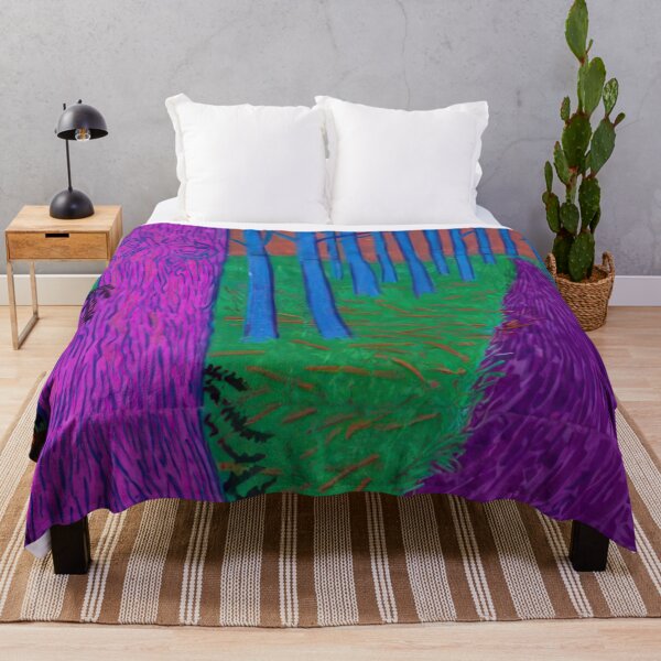 Item preview, David Hockney abstract, David Hockney art, David Hockney artist, David Hockney artwork, David Hockney beach, David Hockney blue, David Hockney brushstrokes, David Hockney canvas designed and sold by EmmieHart.