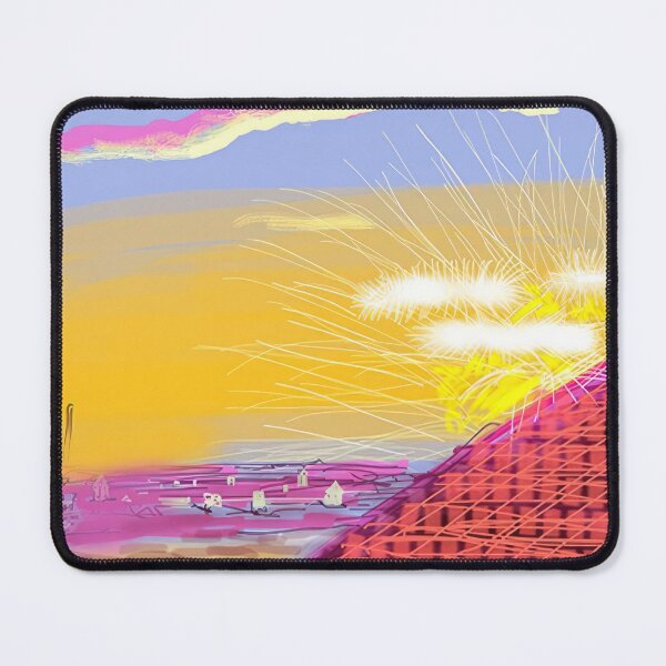 Item preview, David Hockney abstract, David Hockney art, David Hockney artist, David Hockney artwork, David Hockney beach, David Hockney blue, David Hockney brushstrokes, David Hockney canvas designed and sold by EmmieHart.