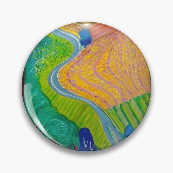Item preview, David Hockney abstract, David Hockney art, David Hockney artist, David Hockney artwork, David Hockney beach, David Hockney blue, David Hockney brushstrokes, David Hockney canvas designed and sold by EmmieHart.