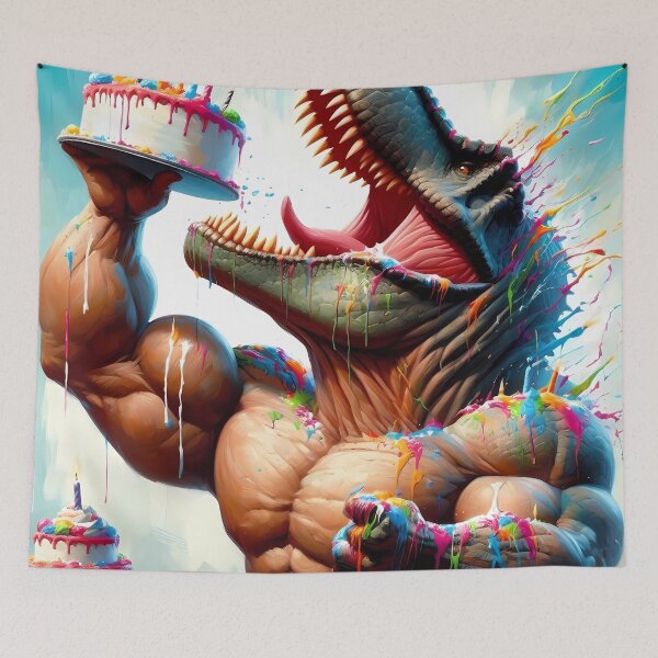 Item preview, Cake Crusher T-Rex designed and sold by TrexAmbassador.