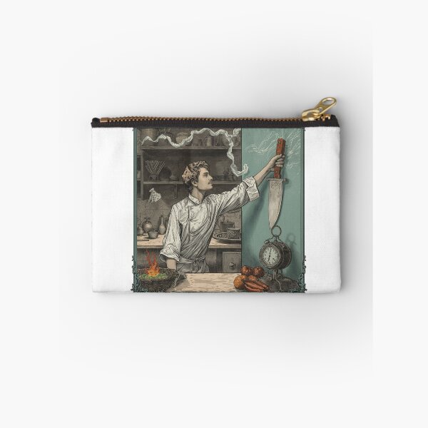 Item preview,  chef take knife – Distracted by Knives designed and sold by w66aboo.