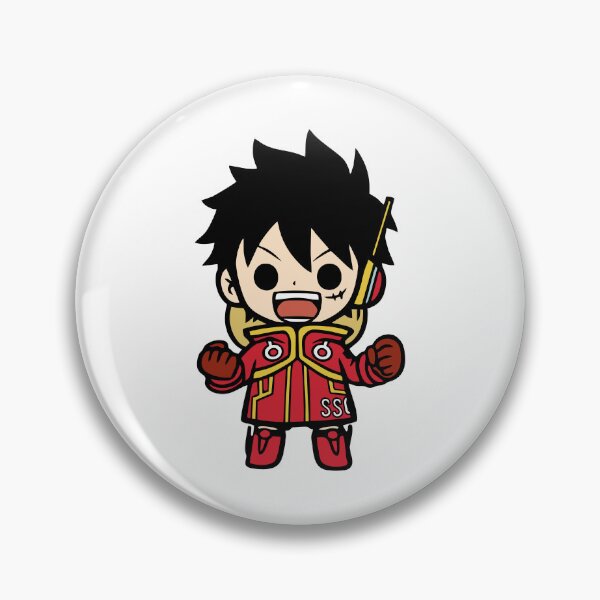 Item preview, monkey d ssg suit kawaii sticker onepiece designed and sold by Weelbein9.