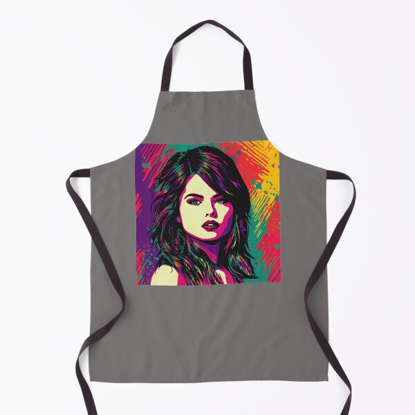 Item preview, SELENA GOMEZ POP ART CELEBRITY PORTRAIT designed and sold by Mirahhavers.