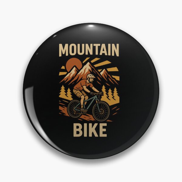 Item preview, Mountain mountain bike retro shirt bicycle outdoor designed and sold by Svenniibee.