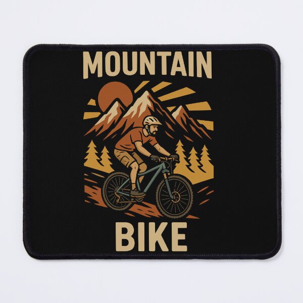 Item preview, Mountain mountain bike retro shirt bicycle outdoor designed and sold by Svenniibee.