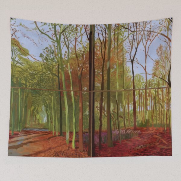 Item preview, David Hockney abstract, David Hockney art, David Hockney artist, David Hockney artwork, David Hockney beach, David Hockney blue, David Hockney brushstrokes, David Hockney canvas designed and sold by EmmieHart.