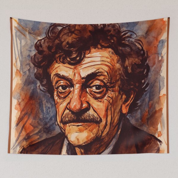 Item preview, Kurt Vonnegut designed and sold by Sarcastic designs.