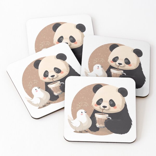 Item preview, Panda's Coffee Break designed and sold by Skill_&_Stone.