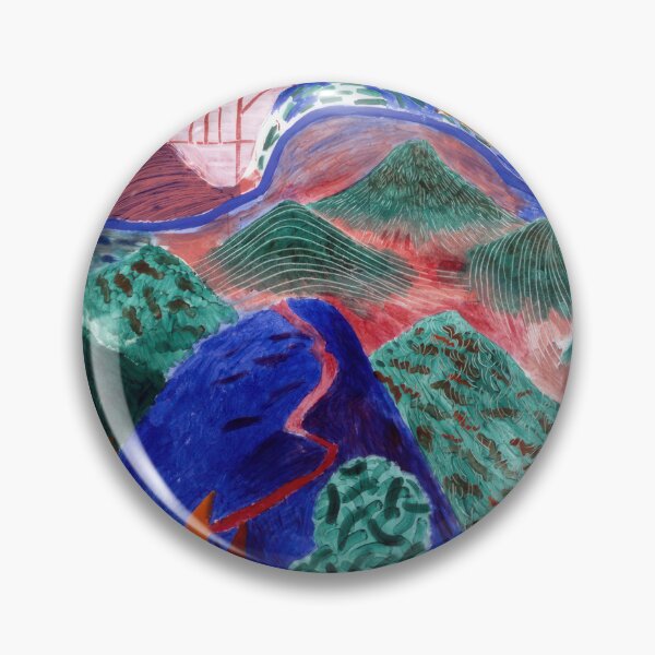 Item preview, David Hockney abstract, David Hockney art, David Hockney artist, David Hockney artwork, David Hockney beach, David Hockney blue, David Hockney brushstrokes, David Hockney canvas designed and sold by EmmieHart.