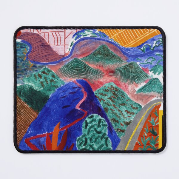 Item preview, David Hockney abstract, David Hockney art, David Hockney artist, David Hockney artwork, David Hockney beach, David Hockney blue, David Hockney brushstrokes, David Hockney canvas designed and sold by EmmieHart.