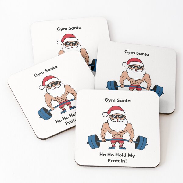 Item preview, Gym Santa – Funny Fitness Christmas Design designed and sold by LukWer.