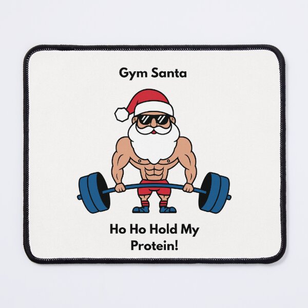 Item preview, Gym Santa – Funny Fitness Christmas Design designed and sold by LukWer.