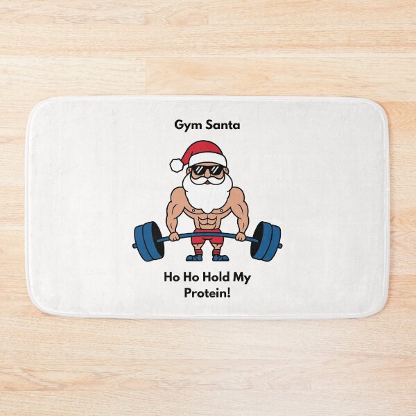 Item preview, Gym Santa – Funny Fitness Christmas Design designed and sold by LukWer.