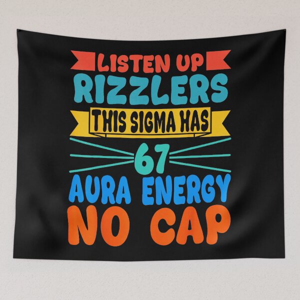 Item preview, Listen Up Rizzlers This Sigma Has 67 Aura Energy Six Seven  designed and sold by gladysenglish.