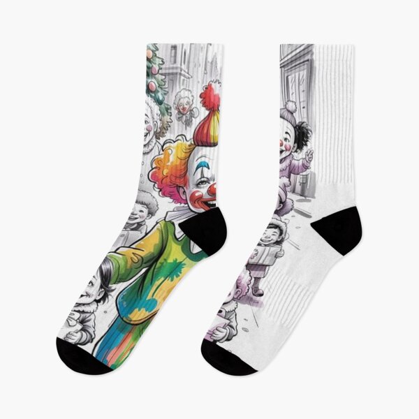 Item preview, New Year Clowns of Moscow designed and sold by SztylishDesigns.