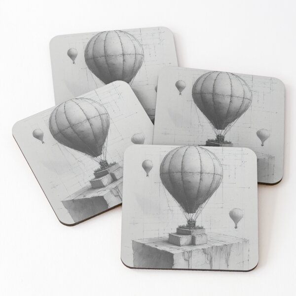 Item preview, Airship construction on a massive stone block designed and sold by Mianku | Für das Leben.