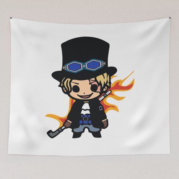 Item preview, sabo fire hiken kawaii sticker onepiece designed and sold by Weelbein9.