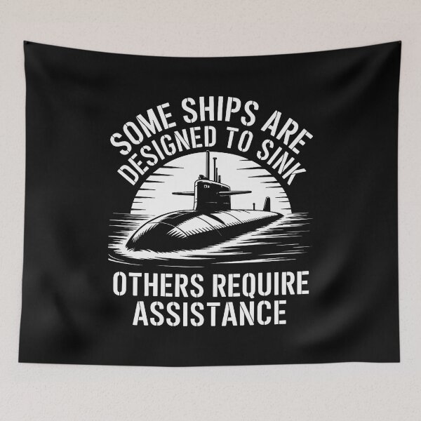 Item preview, Some Ships Are ed To Sink Others Require Assistance designed and sold by DianaEsther1.