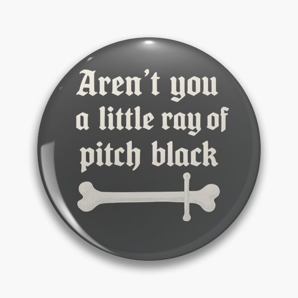 Item preview, Aren’t You a Little Ray of Pitch Black – Gothic Sarcastic Quote Design designed and sold by The Spooky Duck.