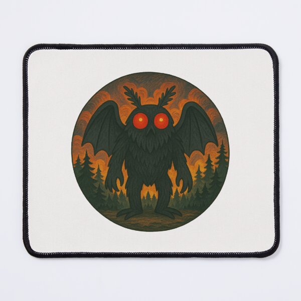 Item preview, Cryptid Mothman Art designed and sold by Planetporridge.