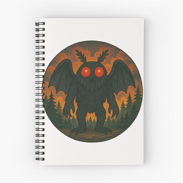 Item preview, Cryptid Mothman Art designed and sold by Planetporridge.