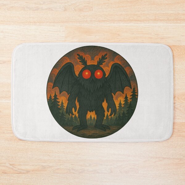 Item preview, Cryptid Mothman Art designed and sold by Planetporridge.