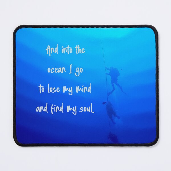 Item preview, Into the Deep- Scuba Diving Digital Painting designed and sold by Salty Colors Studio.
