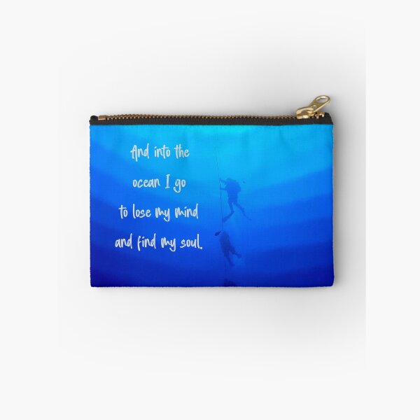 Item preview, Into the Deep- Scuba Diving Digital Painting designed and sold by Salty Colors Studio.