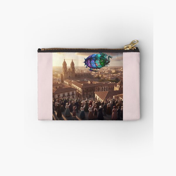 Item preview, Historic Art Nouveau  Panorama Spain Las Palmas de Gran Canaria 1900s Airship  designed and sold by AppliedAtelier.