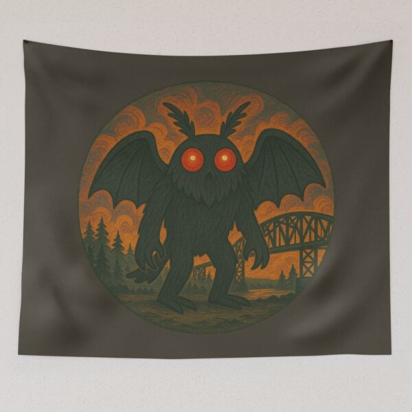 Item preview, Cool Mothman Design designed and sold by Planetporridge.