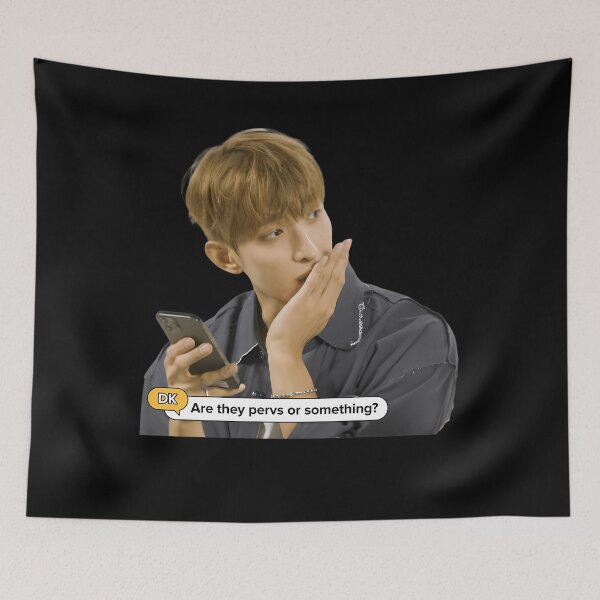 Item preview,  Dk Is Scared By Carats' Thirst Are They Pervs Or Something designed and sold by JulianneTerry.
