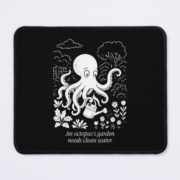 Item preview, An Octopus's Garden Needs Clean Water designed and sold by DianaEsther1.