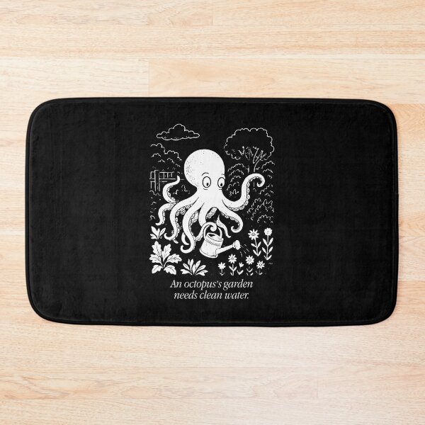 Item preview, An Octopus's Garden Needs Clean Water designed and sold by DianaEsther1.