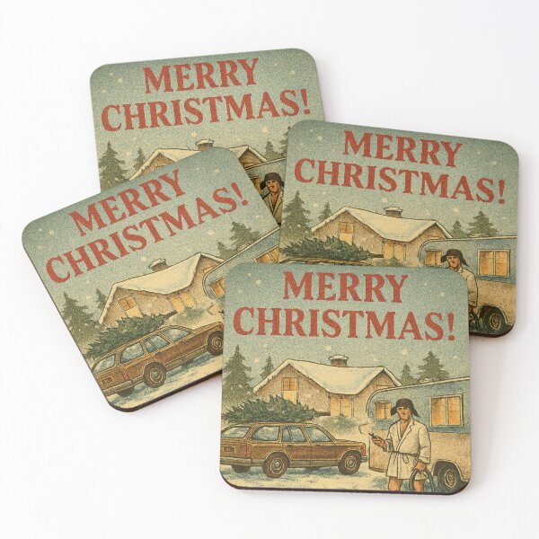 Item preview, Sh*tter's Full – Christmas Vacation Cousin Eddie Funny Card designed and sold by PunchDrop.