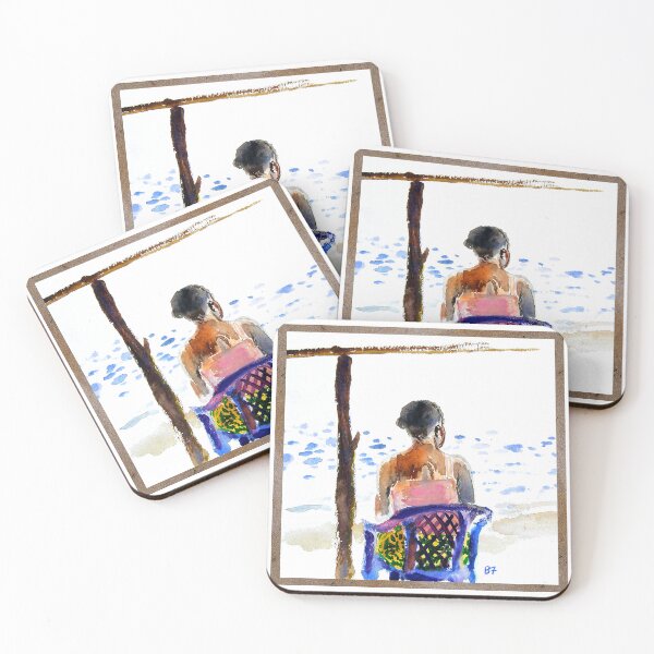Item preview, BEACH CAFE OWNER - Casamance, Senegal designed and sold by TRAVEL-ART-MOTO.