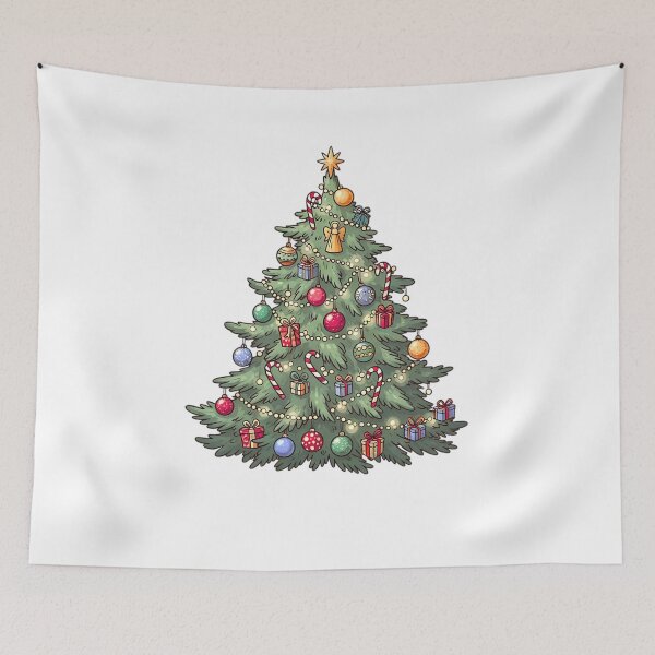 Item preview, Merry Christmas | Cute Cartoon Christmas Tree  designed and sold by AkithSelling.