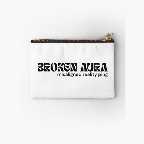 Item preview, Broken Aura. Misaligned Reality Ping. – Minimalist Text Design | Absurd Glitch Quote | RETL Style designed and sold by RETL.