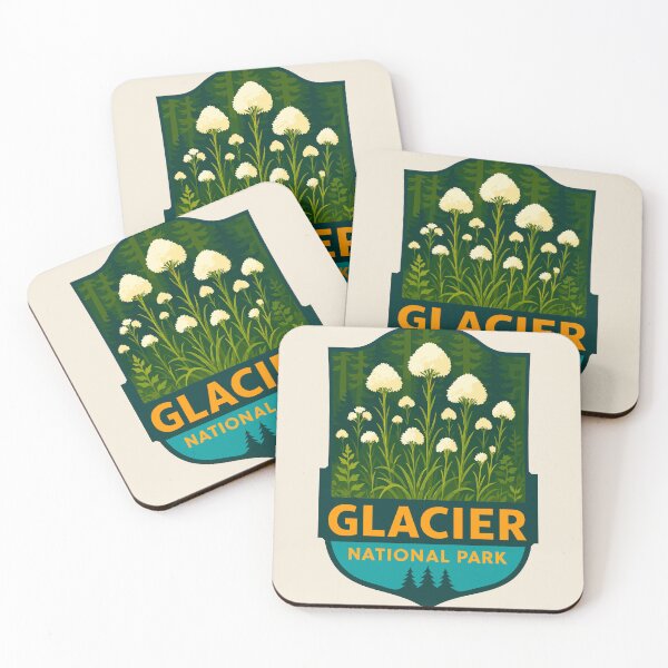 Item preview, Glacier National Park Sticker designed and sold by Gideon Emmerich.
